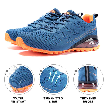 Men's Trail Running Shoes Fashion Walking Hiking Sneakers for Men Tennis