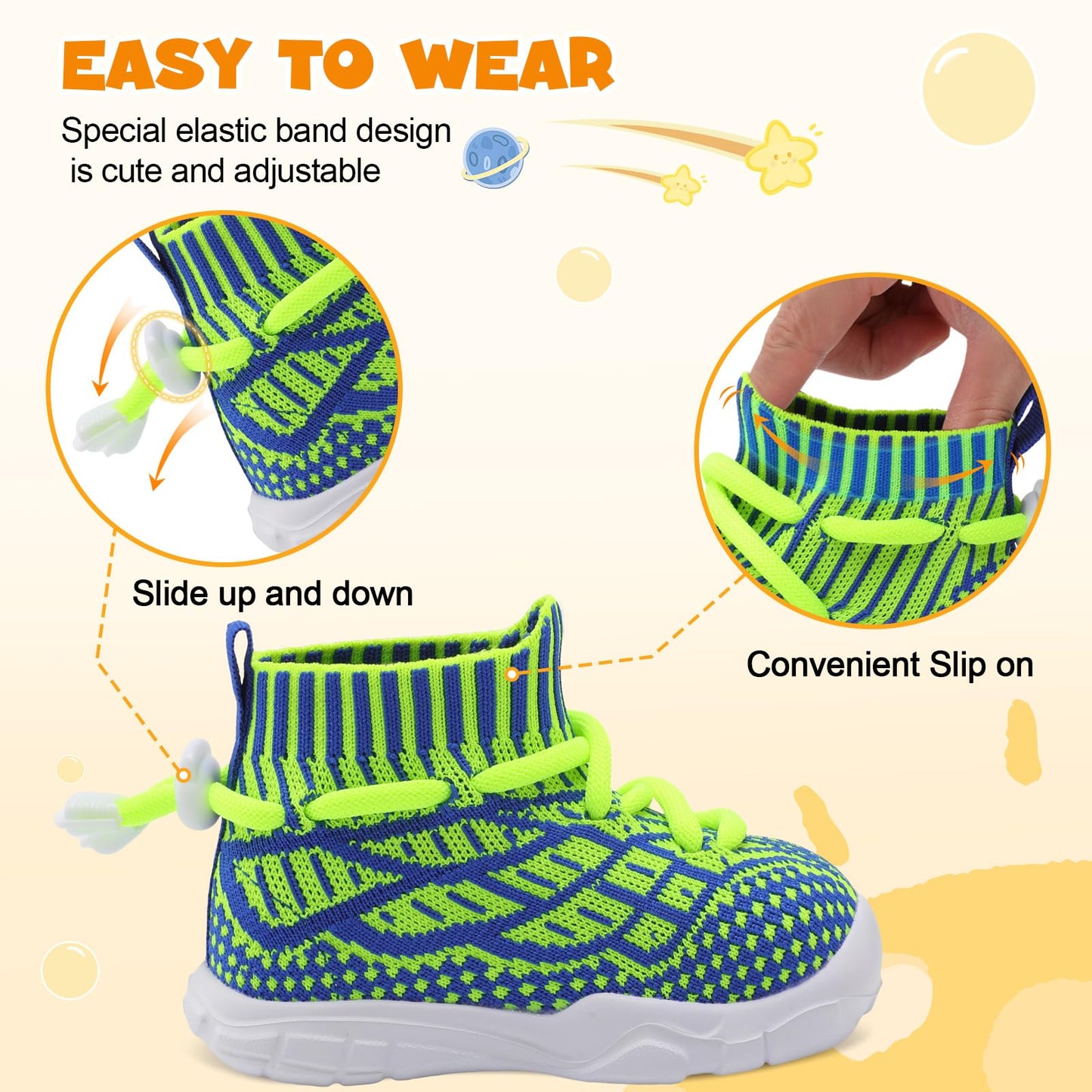 Toddler Shoes High Top Sneakers for Boys Girls Barefoot Wide Walking Tennis Shoes