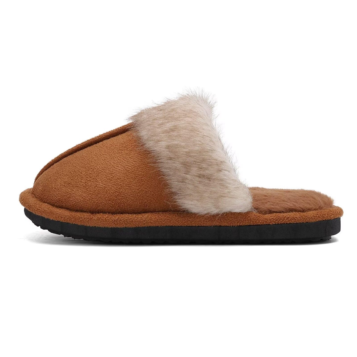 EQW Kids and Toddler Girls Slippers,House Shoes in Winter,Lightweight,Fluffy,Inddor Warmers