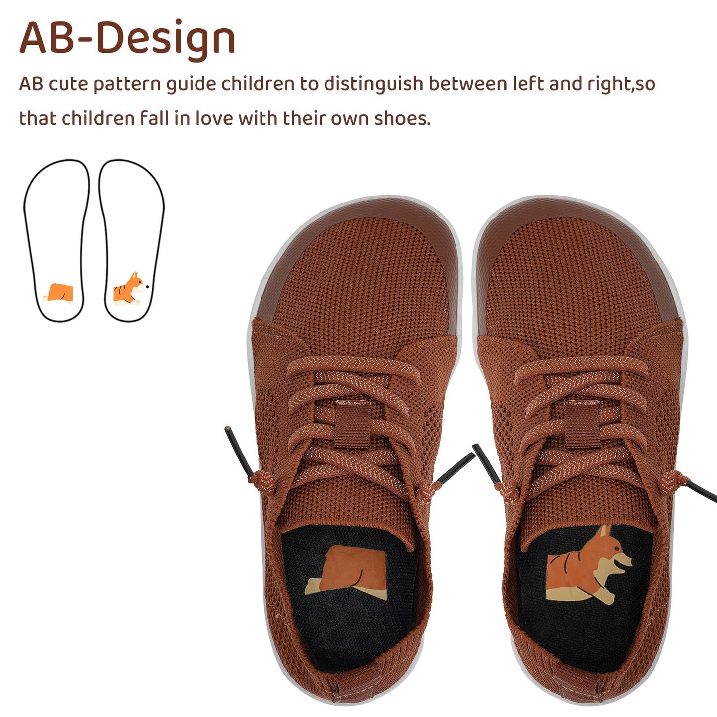 Toddler Little Kids Wide Barefoot Shoes Boys Girls Minimalist Sneakers
