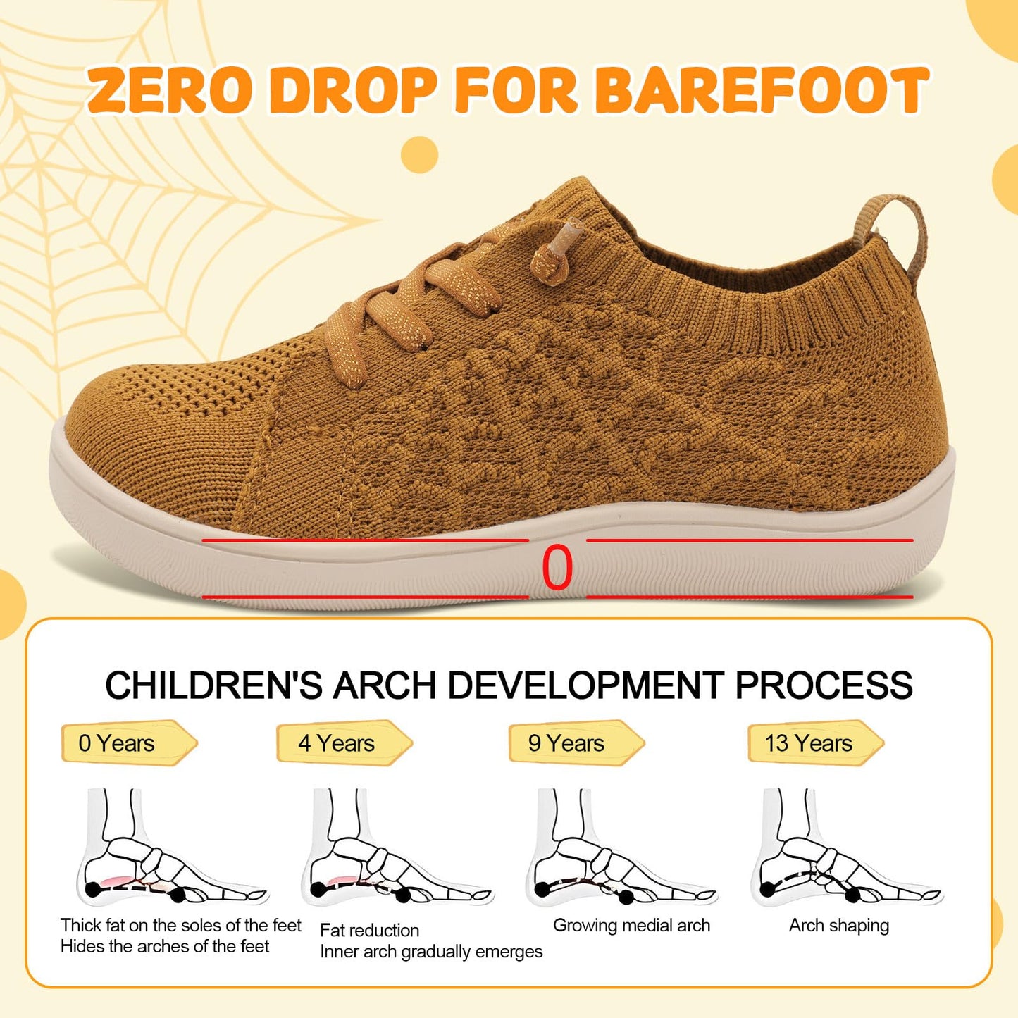 Toddler Shoes Girls Boys Wide Barefoot Shoes
