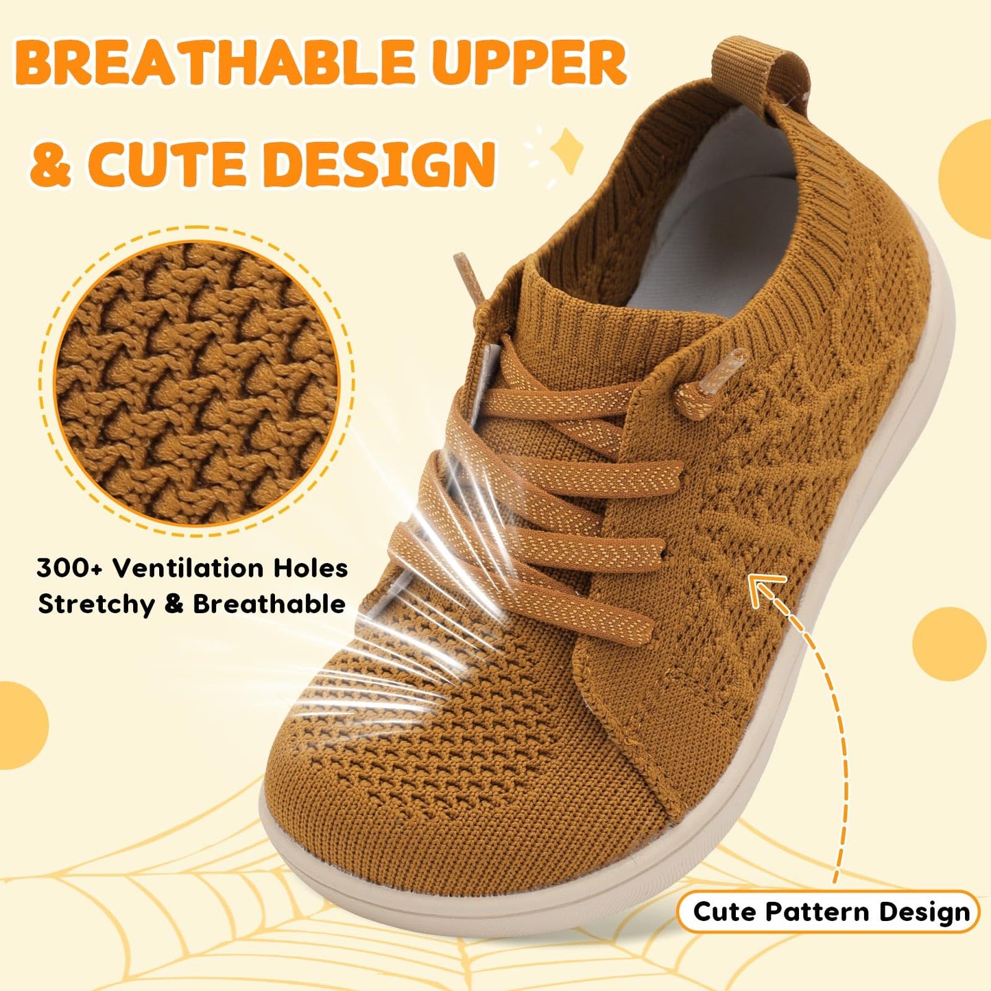 Toddler Shoes Girls Boys Wide Barefoot Shoes