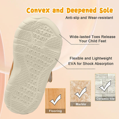 Kids Canvas Shoes Running Shoes for Girls Boys Wide Toe Box Barefoot Toddler Sneakers