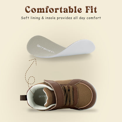 Toddler Wide Toe Box Barefoot Shoes Boys Sneakers