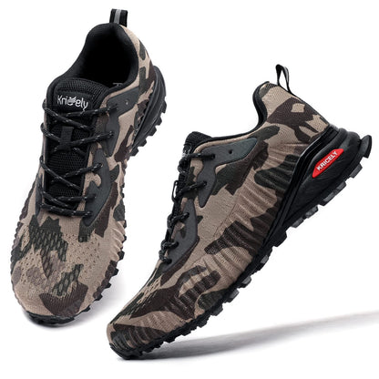 Men's Trail Running Shoes Fashion Walking Hiking Sneakers for Men Tennis