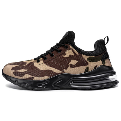 Mens Non Slip Work Shoes Slip On Water Resistant Walking Sneakers
