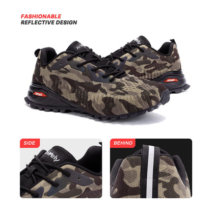 Men's Trail Running Shoes Fashion Walking Hiking Sneakers for Men Tennis