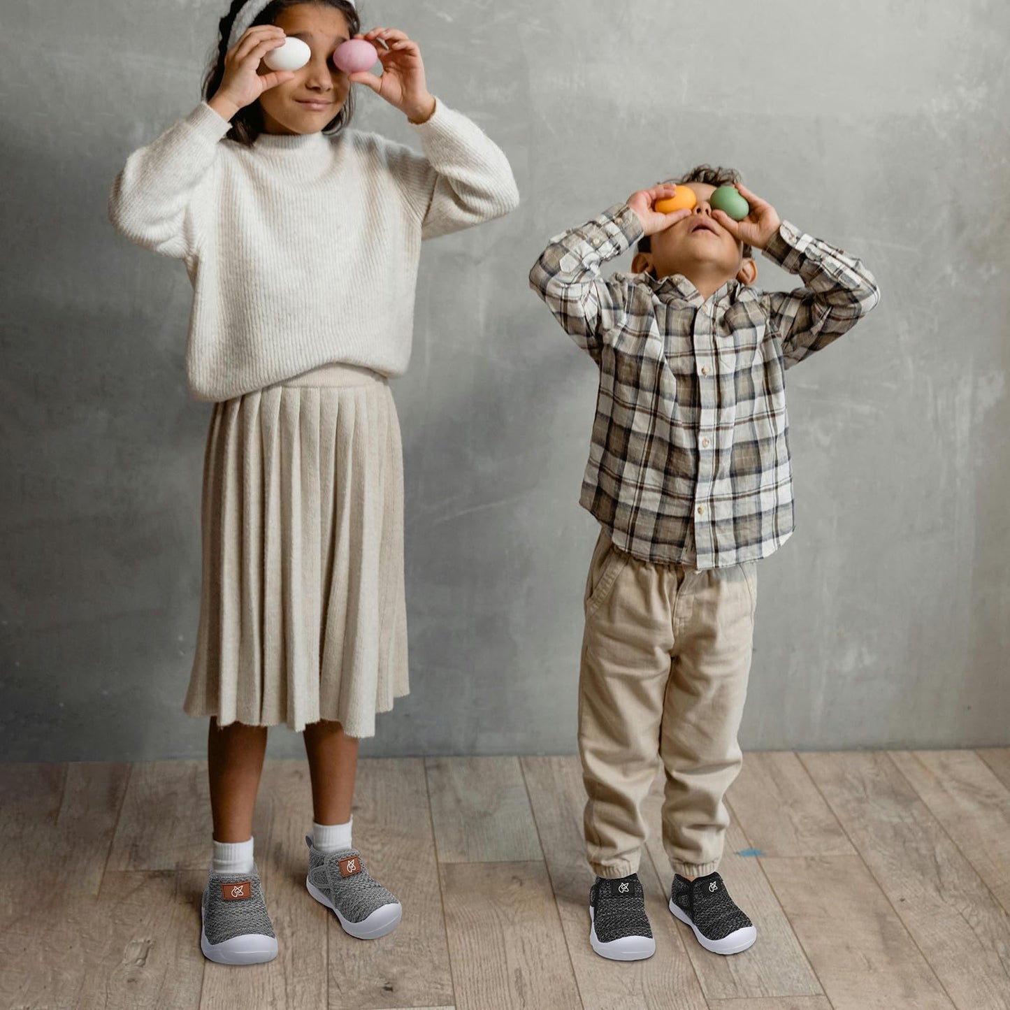 Toddler Shoes Boys Girls Sneakers Comfy Barefoot Shoes