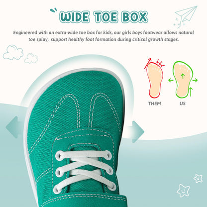 Kids Wide Toe Box Barefoot Shoes