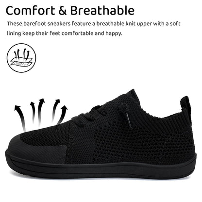 Toddler Little Kids Wide Barefoot Shoes Boys Girls Minimalist Sneakers