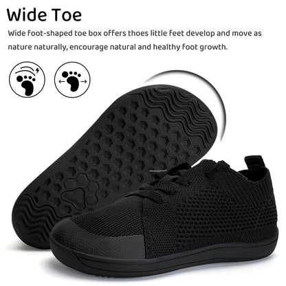 Toddler Little Kids Wide Barefoot Shoes Boys Girls Minimalist Sneakers