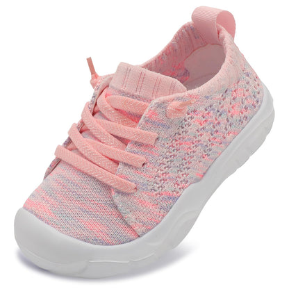 Toddler Shoes for Boys Girls Slip on Sneakers Wide Toe Walking Shoes