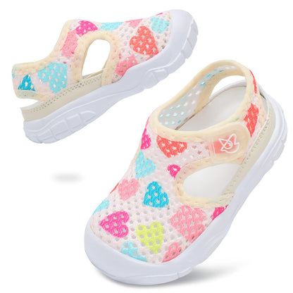 Toddler Sandals Boys Girls Wide Sandals Kids Water Sandal Shoes Lightweight Barefoot Summer Shoes for Beach Swim