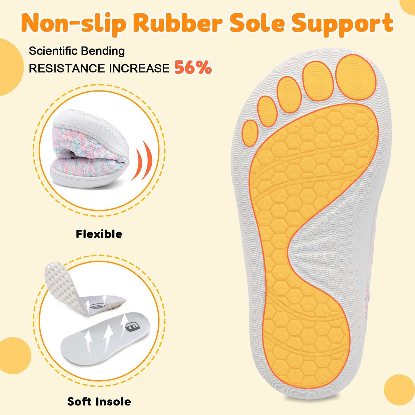 Toddler Shoes Girls Boys Wide Barefoot Shoes