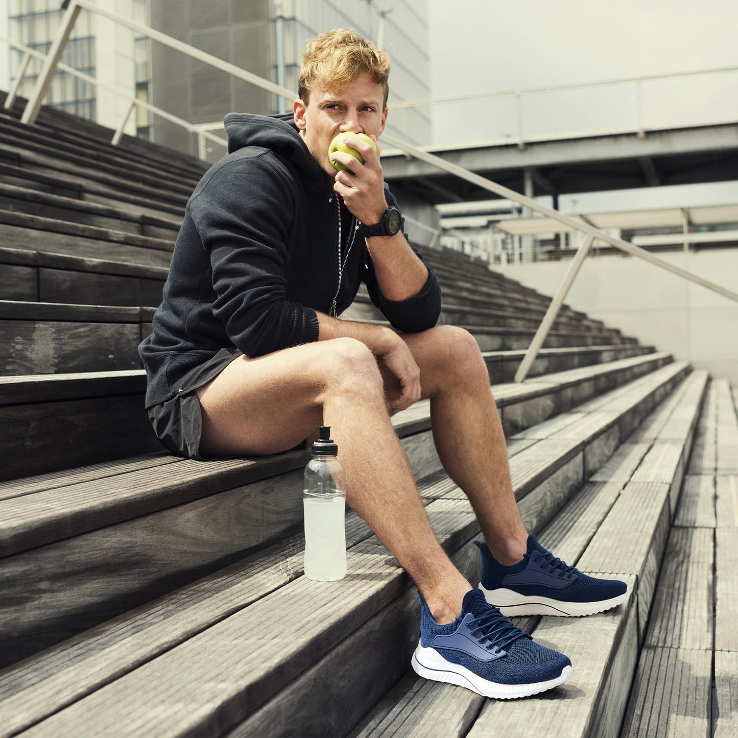 Mens Wide Sneakers Walking Shoes - Wide Slip on Tennis Shoes