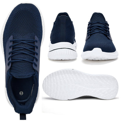 Mens Wide Sneakers Walking Shoes - Wide Slip on Tennis Shoes