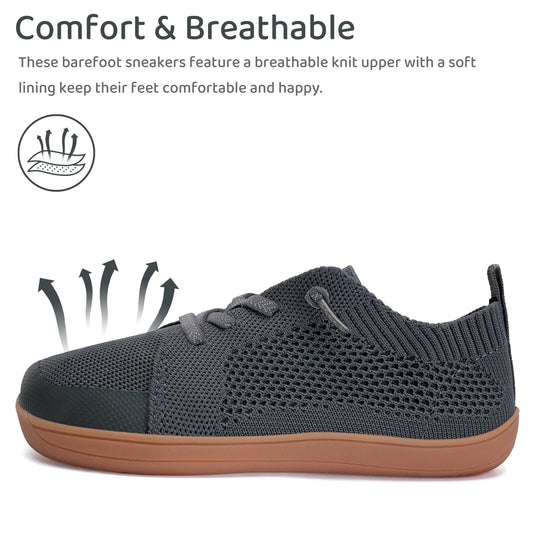 Toddler Little Kids Wide Barefoot Shoes Boys Girls Minimalist Sneakers