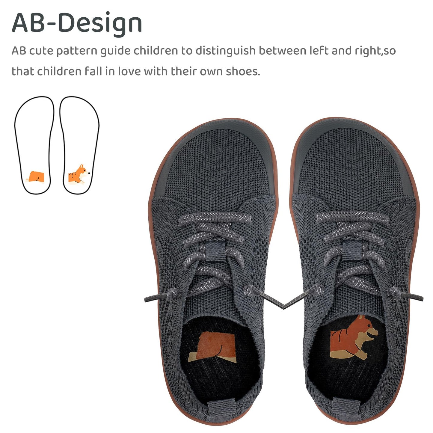 Toddler Little Kids Wide Barefoot Shoes Boys Girls Minimalist Sneakers