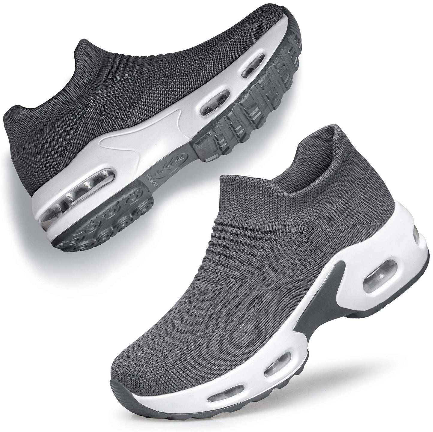 Womens Walking Shoes Slip on Sock Sneakers