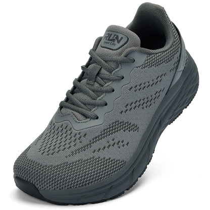Wide Toe Box Shoes for Men Cushioned Road Running Shoe Non Slip Mens