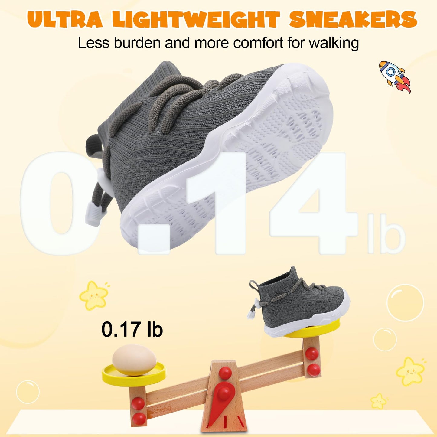 Toddler Shoes High Top Sneakers for Boys Girls Barefoot Wide Walking Tennis Shoes
