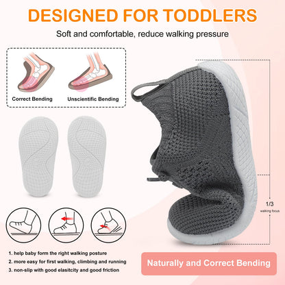 Toddler Barefoot Boys Girls Tennis Shoes