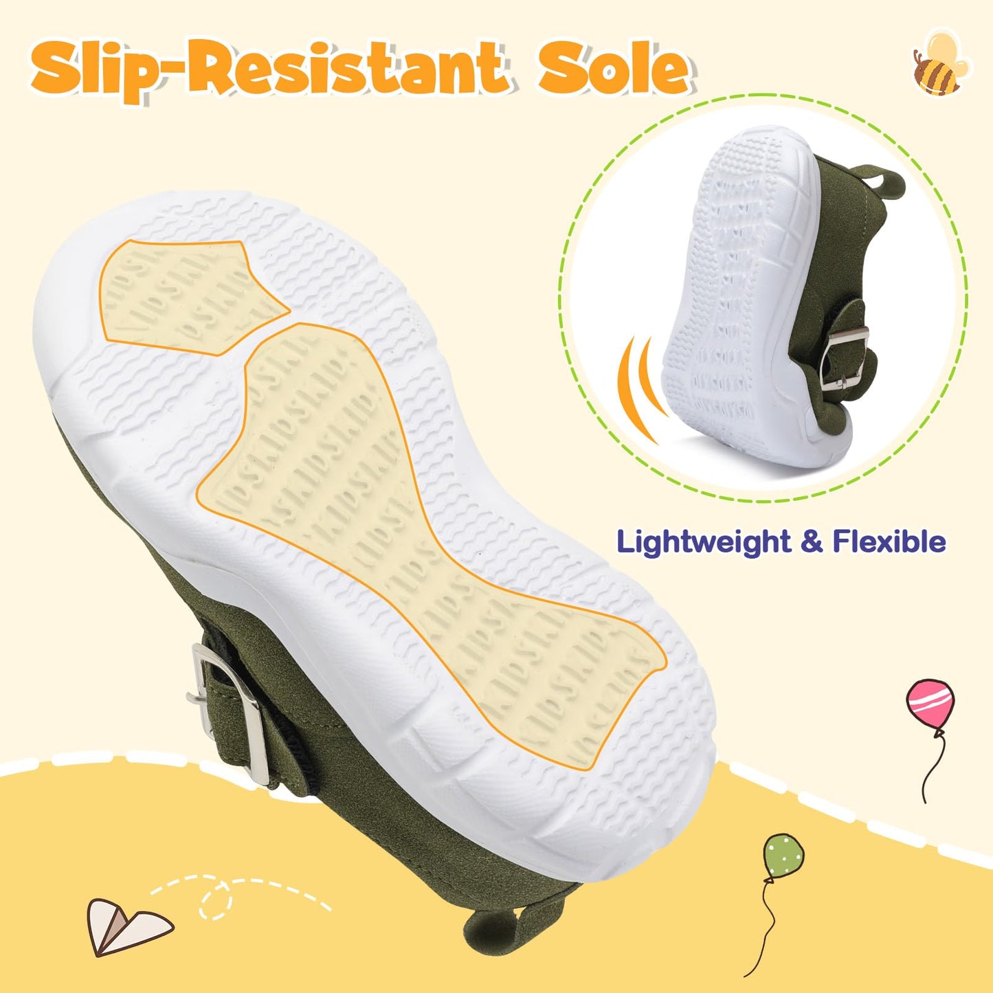 Toddler Shoes Girls Boys Wide Barefoot Shoes