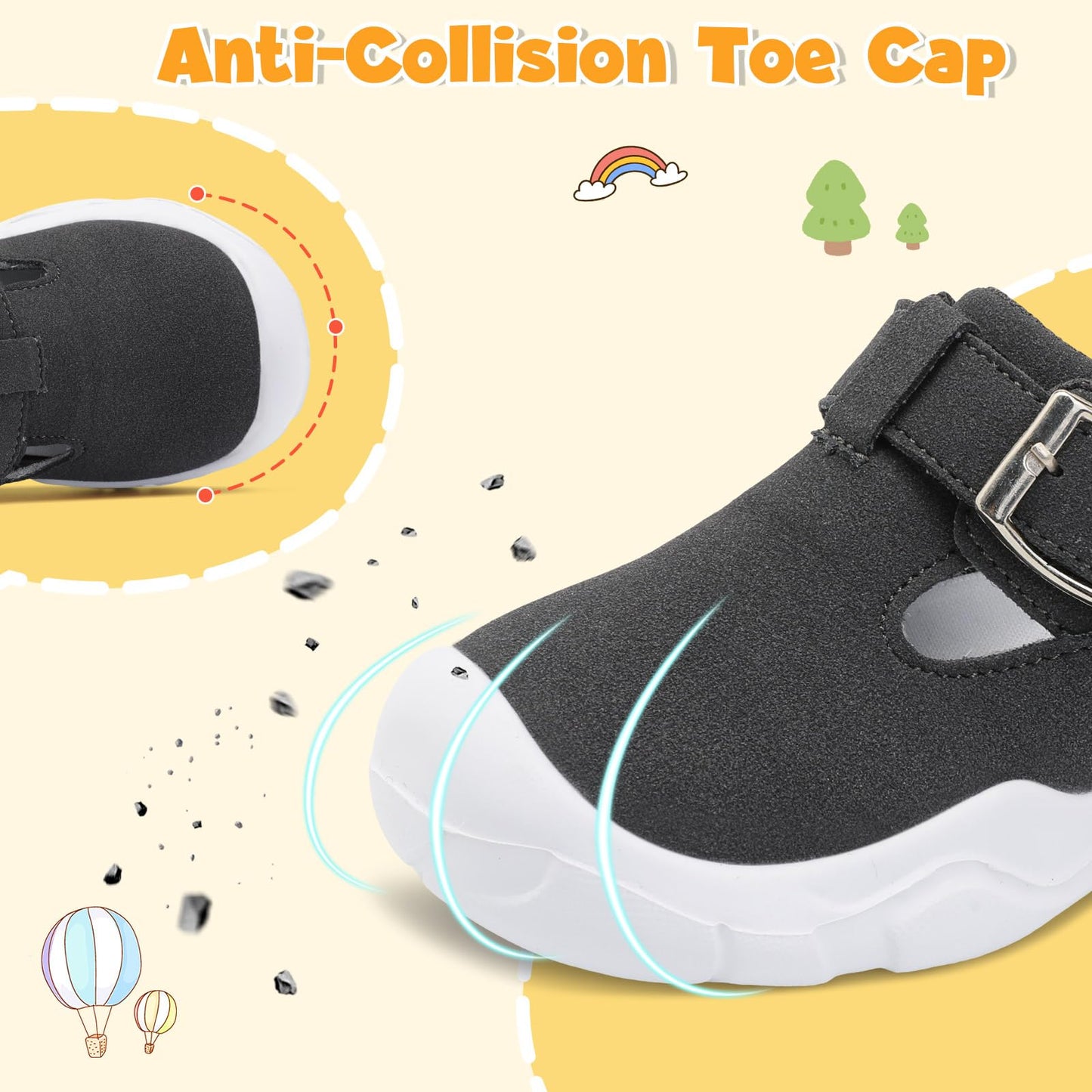 Toddler Shoes Girls Boys Wide Barefoot Shoes