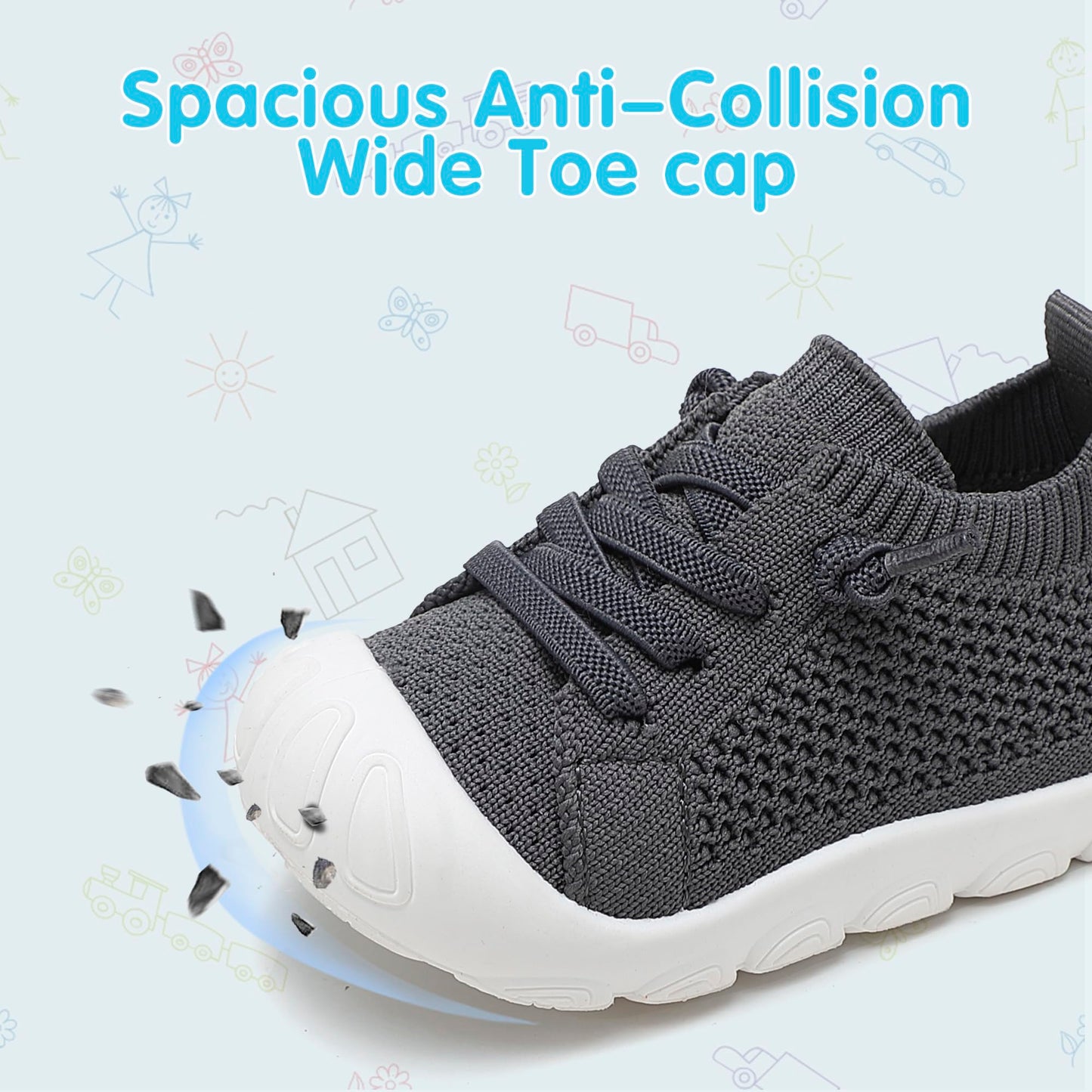 Baby Girls Boys Shoes Toddler Walking Sneakers
