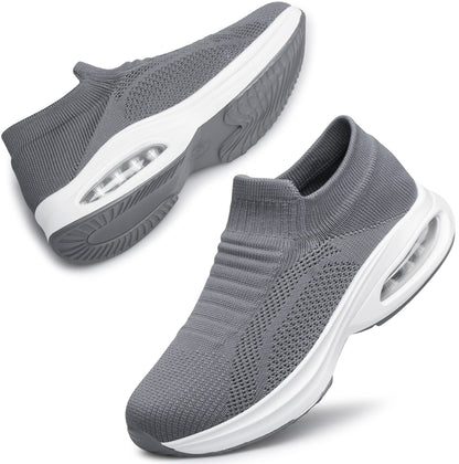 Womens Walking Shoes Slip on Sock Sneakers
