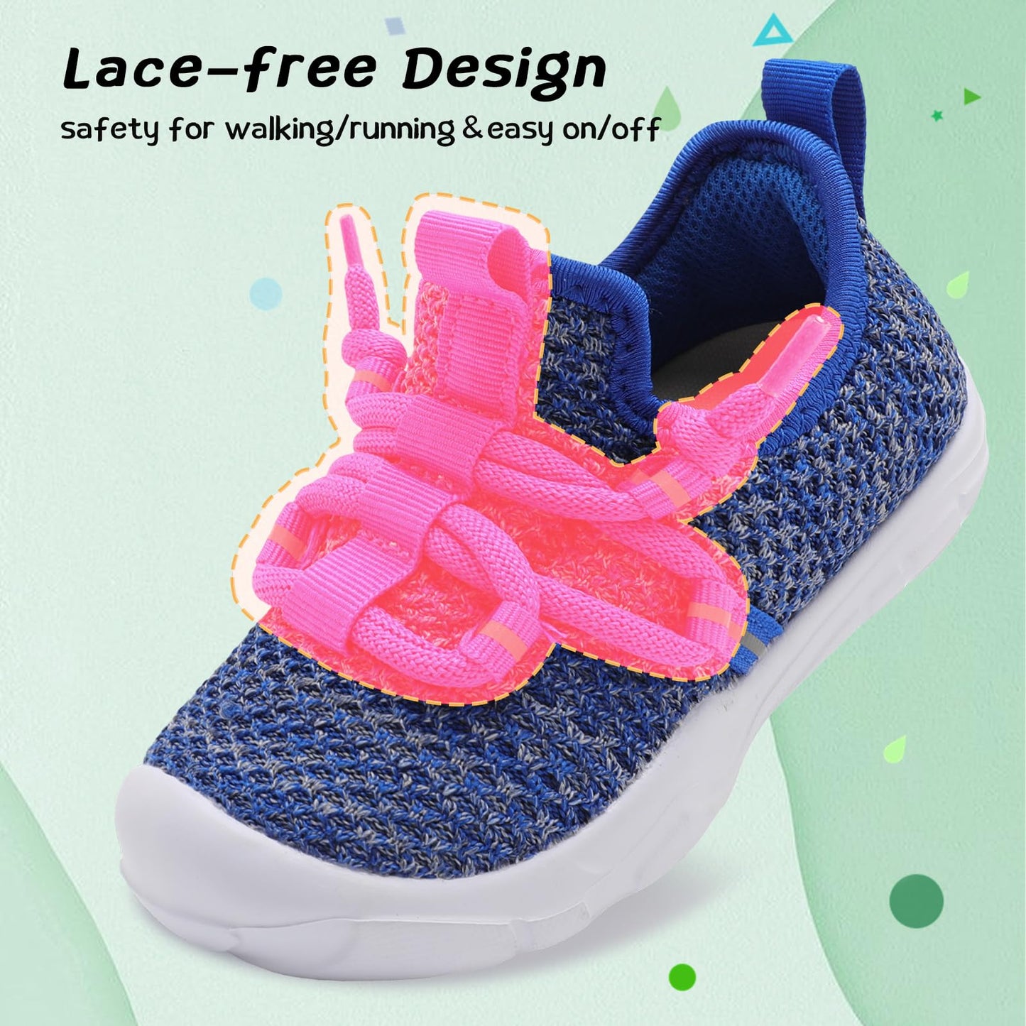 Toddler Shoes Boys Girls Barefoot Shoes Kids Breathable Walking Running Shoe