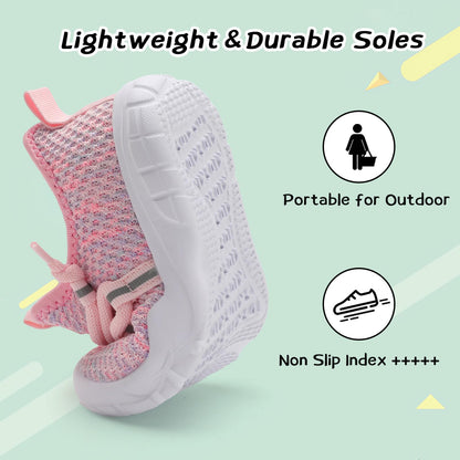 Toddler Shoes Boys Girls Barefoot Shoes Kids Breathable Walking Running Shoe