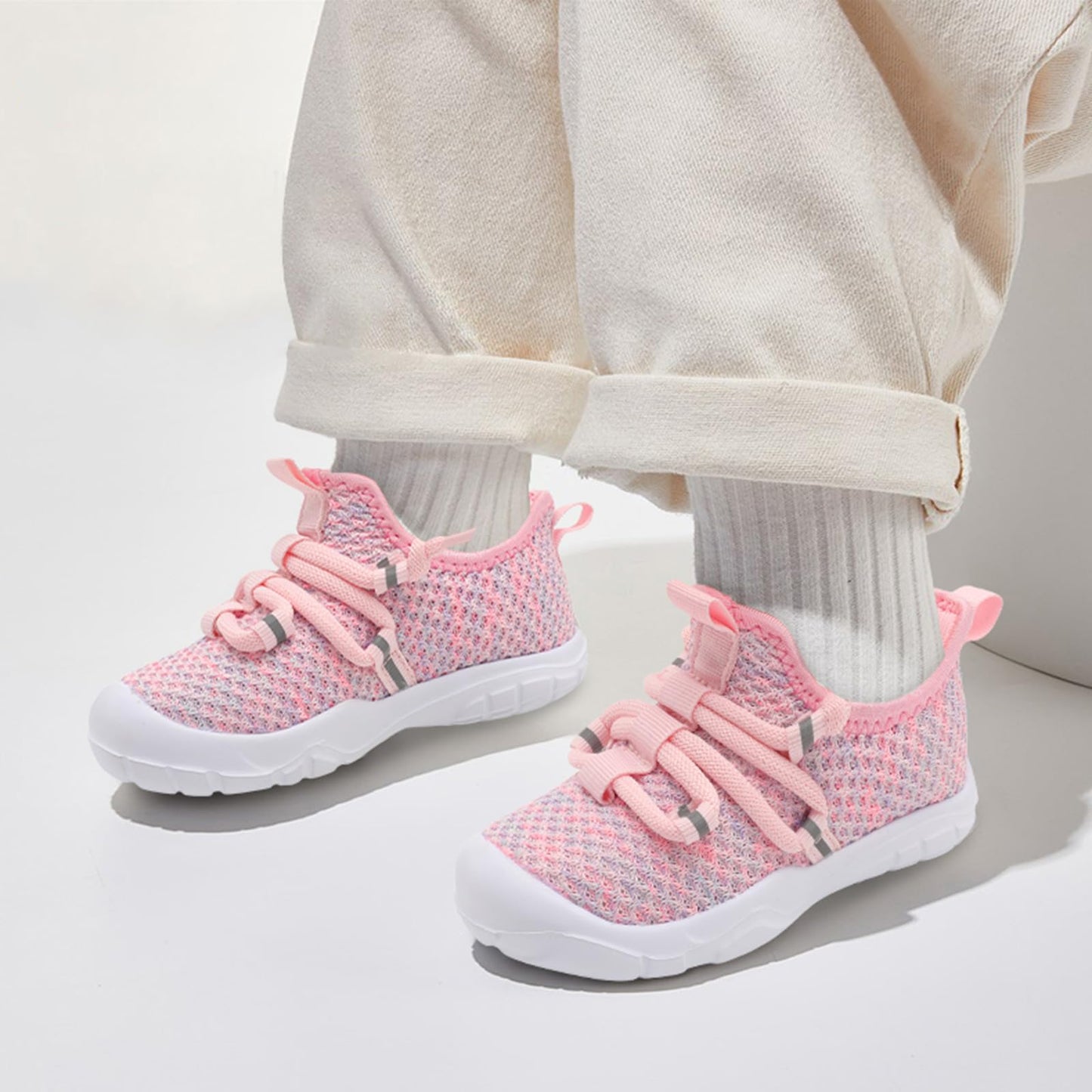 Toddler Shoes Boys Girls Barefoot Shoes Kids Breathable Walking Running Shoe