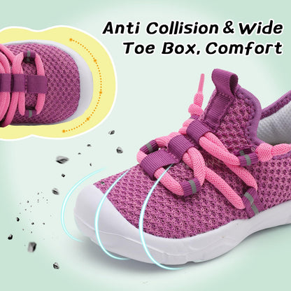 Toddler Shoes Boys Girls Barefoot Shoes Kids Breathable Walking Running Shoe