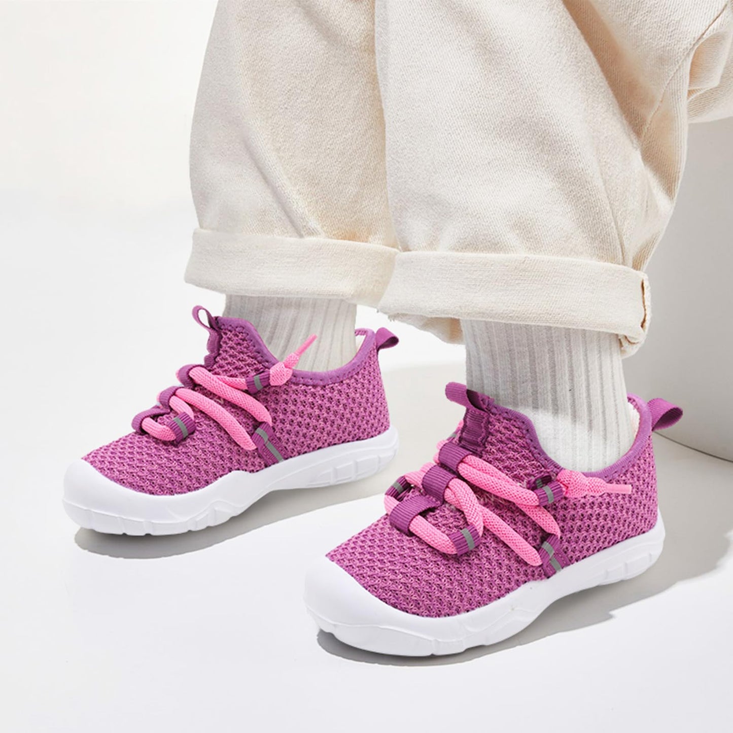 Toddler Shoes Boys Girls Barefoot Shoes Kids Breathable Walking Running Shoe