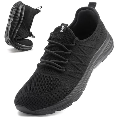 Wide Toe Box Shoes for Men Extra Wide Width Sneakers Non-Slip Ultra Light Wide Tennis Running Shoes