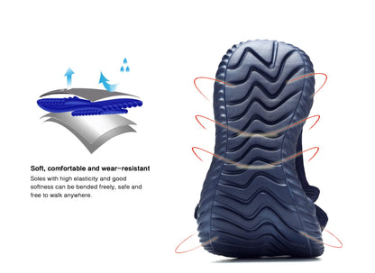 Non Slip Running Shoes Ultra Light Breathable Casual Walking Shoes