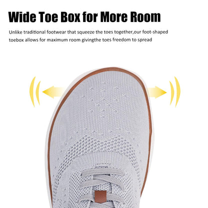 Mens Barefoot Dress Shoes Wide Toe Box Zero Drop Oxfords Shoes