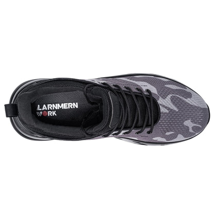 Mens Non Slip Work Shoes Slip On Water Resistant Walking Sneakers