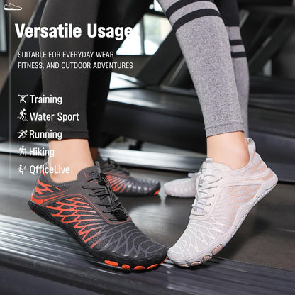 New Barefoot Shoes for Women Mens,Comfortable & Non-Slip Barefoot Vitality Shoe Women's Athletic Footwear,Wide Toe Box Water Shoe for Women Men