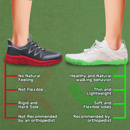 New Barefoot Shoes for Women Mens,Comfortable & Non-Slip Barefoot Vitality Shoe Women's Athletic Footwear,Wide Toe Box Water Shoe for Women Men