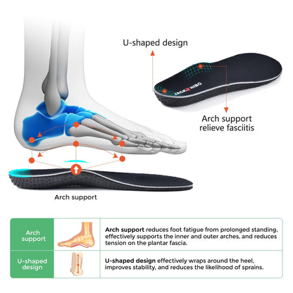 Wide Toe Box Shoes for Men Arch Support Shoes