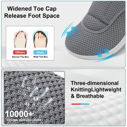 Womens Walking Shoes Comfortable Wide Diabetic Shoes
