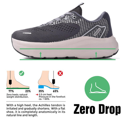 Wide Toe Box Shoes for Men Arch Support Shoes