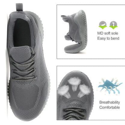 Non Slip Running Shoes Ultra Light Breathable Casual Walking Shoes