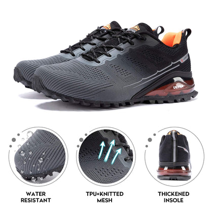 Men's Trail Running Shoes Fashion Walking Hiking Sneakers for Men Tennis