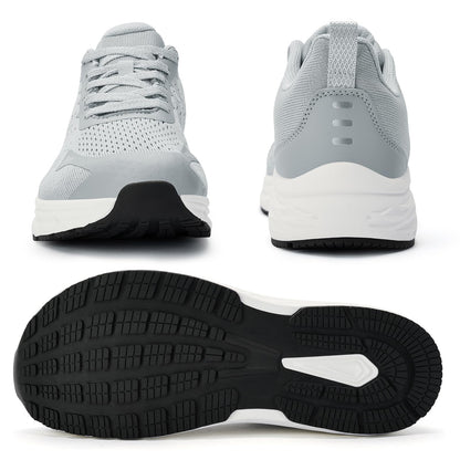 Wide Toe Box Shoes for Men - Wide Width Walking Shoes Comfortable Athletic Running Tennis