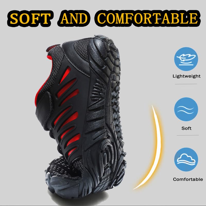 Barefoot Shoes Men Wide Toe Box Zero Drop Water Shoes Men for Gym Workout