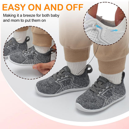 Toddler Barefoot Boys Girls Tennis Shoes