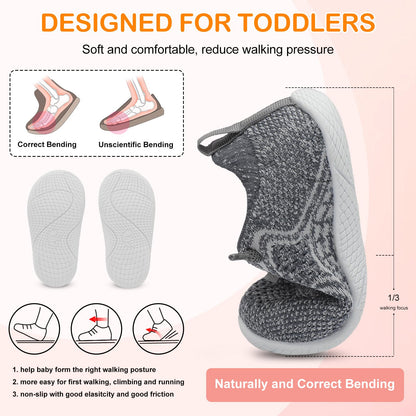 Toddler Barefoot Boys Girls Tennis Shoes
